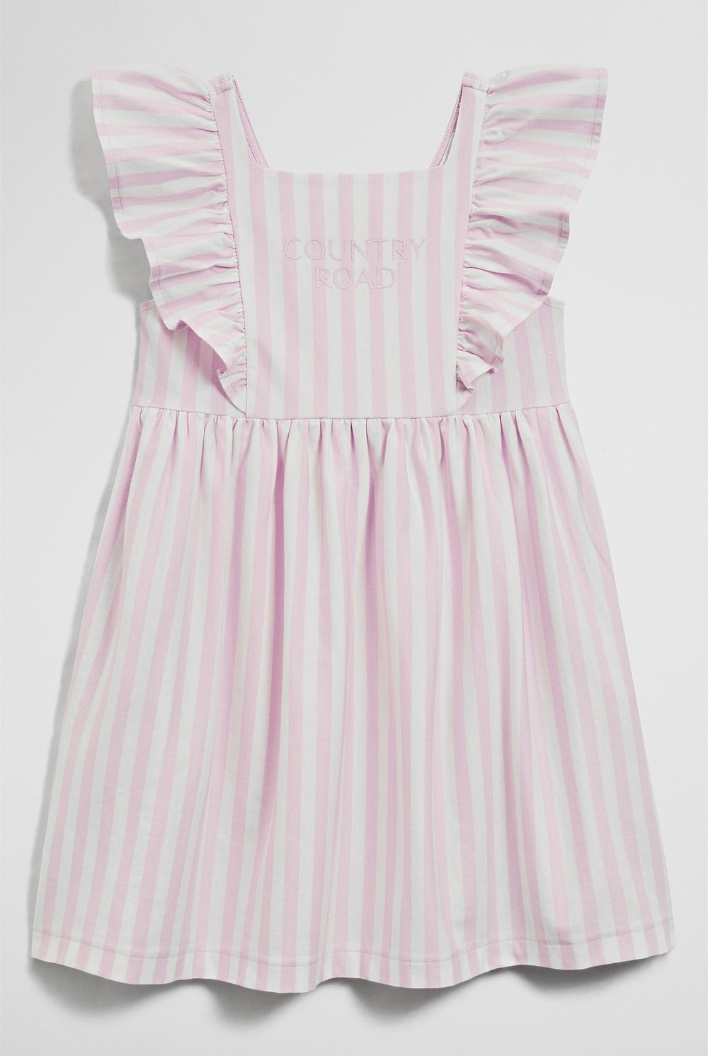 Sleeveless Frill Jersey Dress