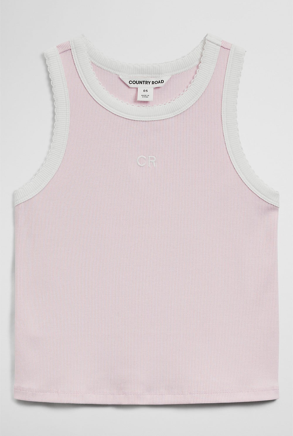 Sleeveless Ribbed Tank