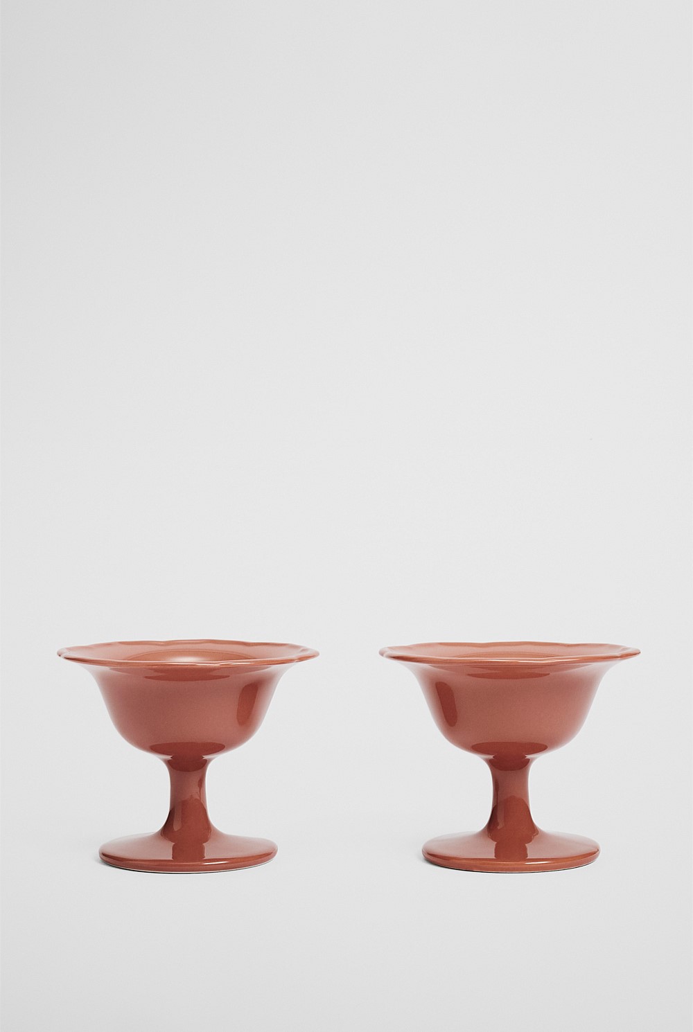 Luna Footed Bowl Set Of 2