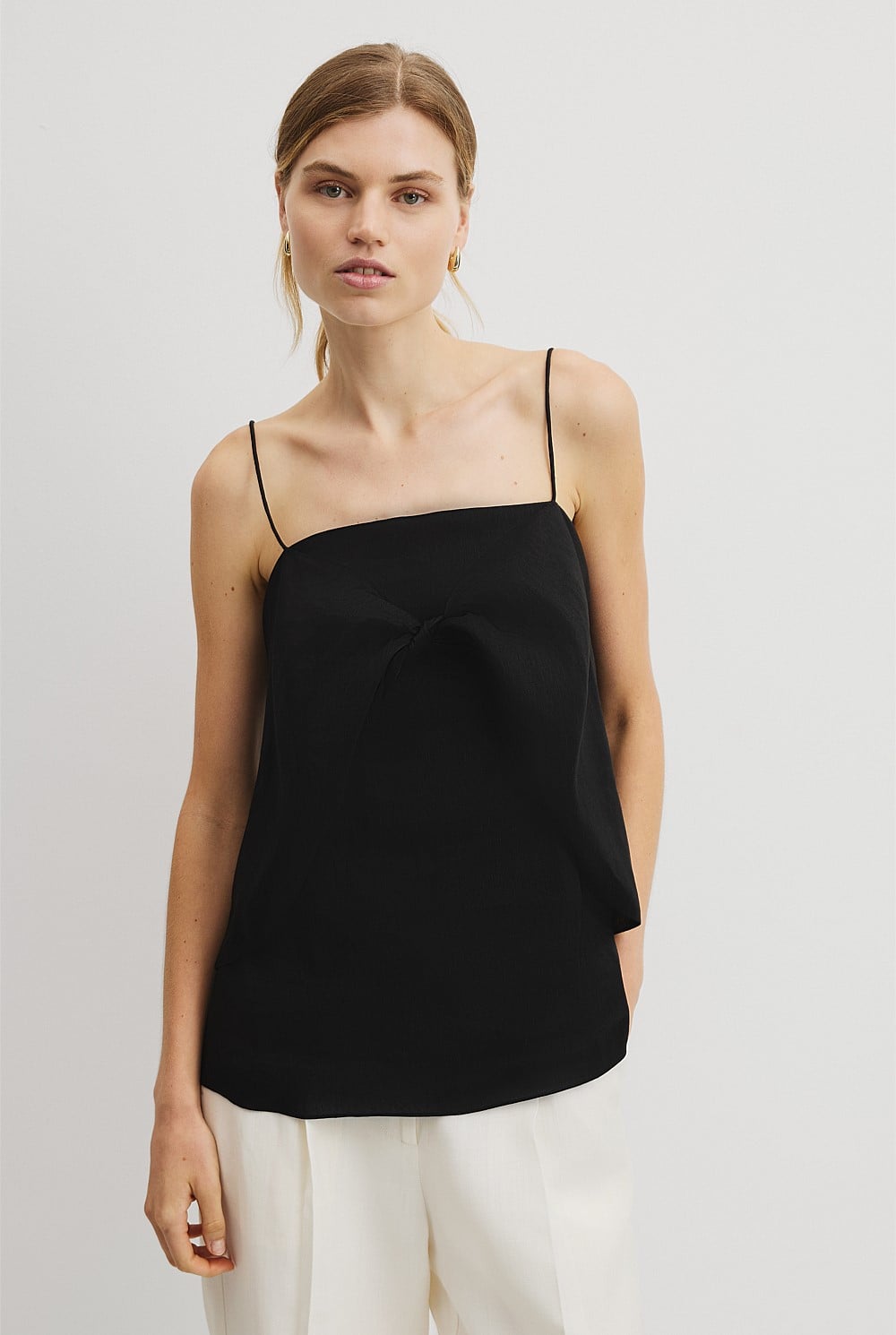 Tie Detail Top