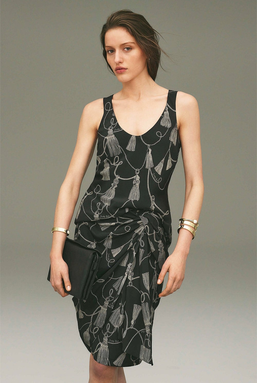 Print Sarong Skirt