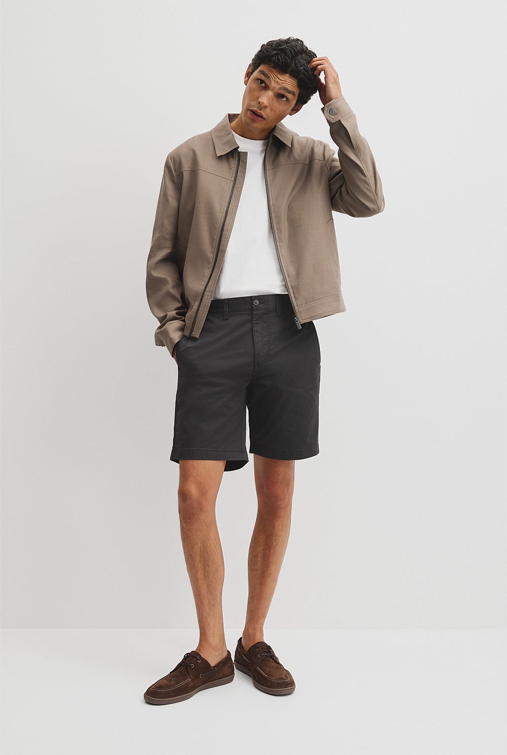 Australian Cotton Stretch Chino Short