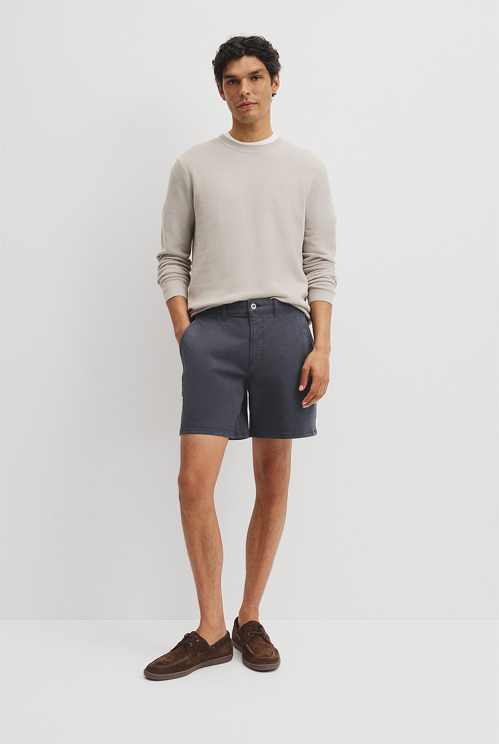 Garment Dyed Cotton Drill Short