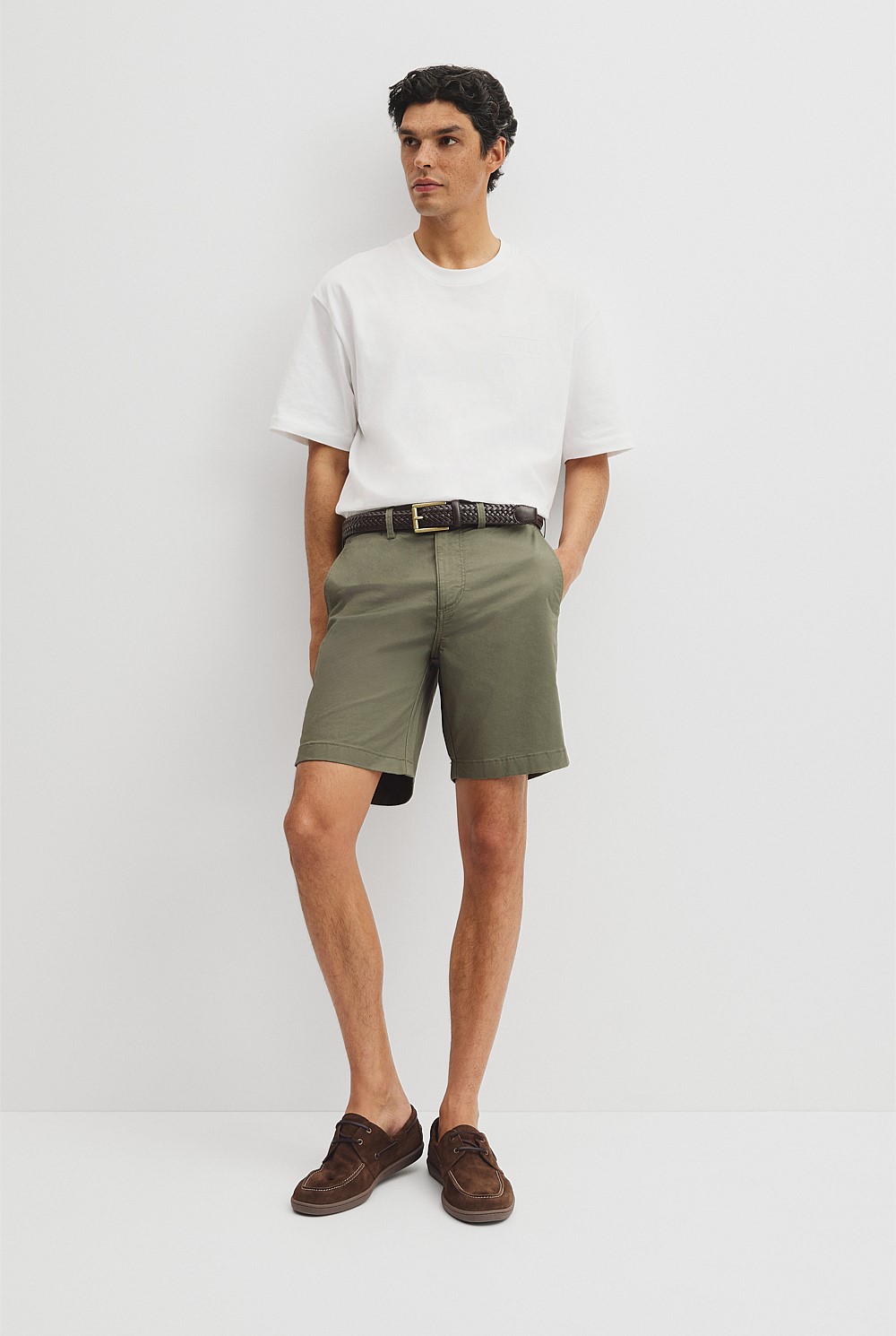 Australian Cotton Stretch Chino Short