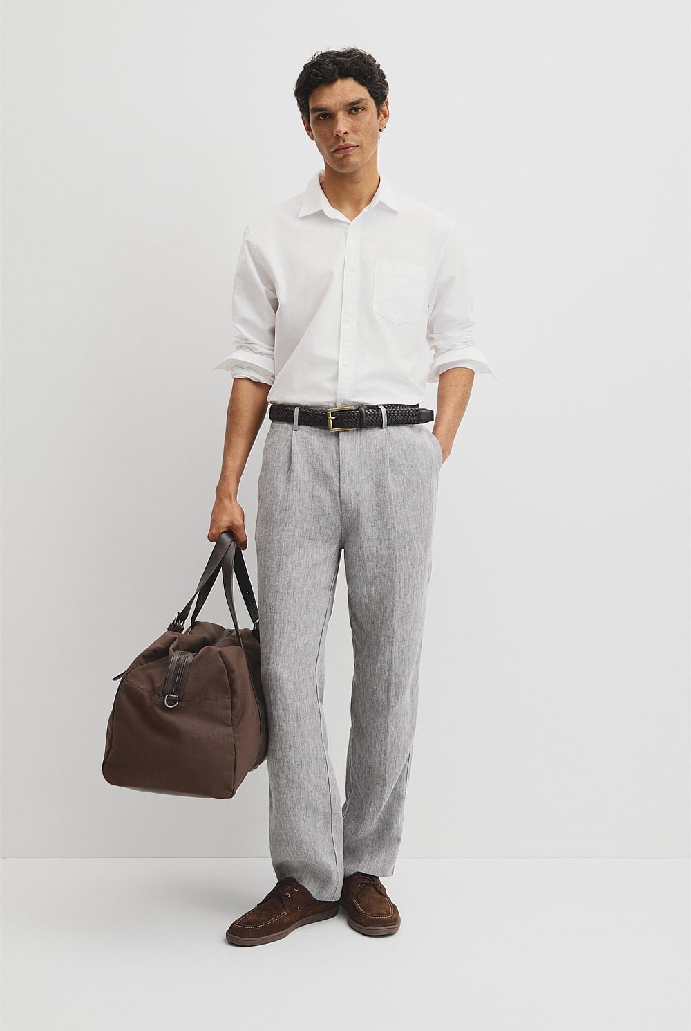 Linen Wide Leg Pant