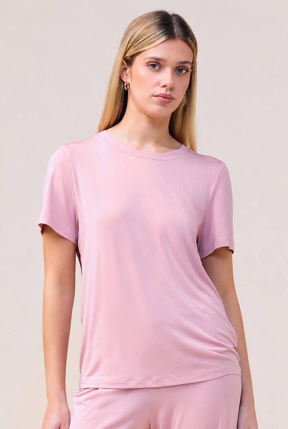 Bronte Bamboo Tshirt With Stripe