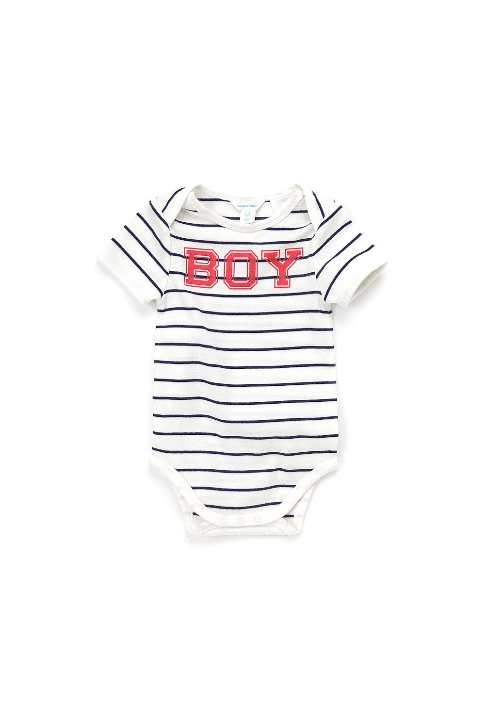 'Boy' Print Bodysuit