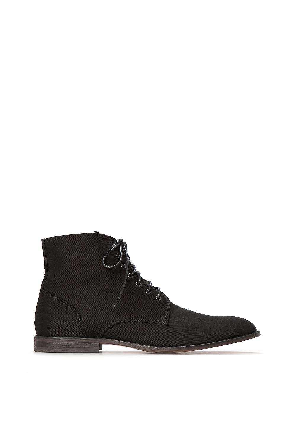 Welney Canvas Lace Up Boot