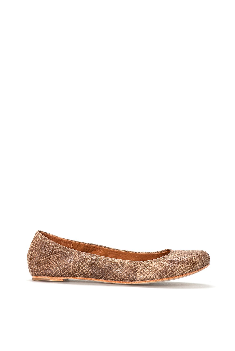 Letitia Snake Print Ballet