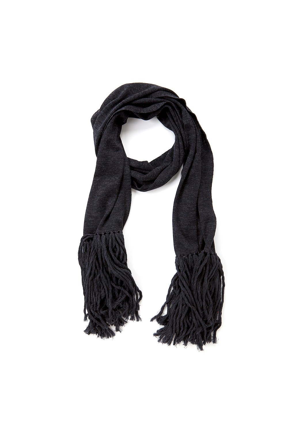 Rib Fringed Scarf