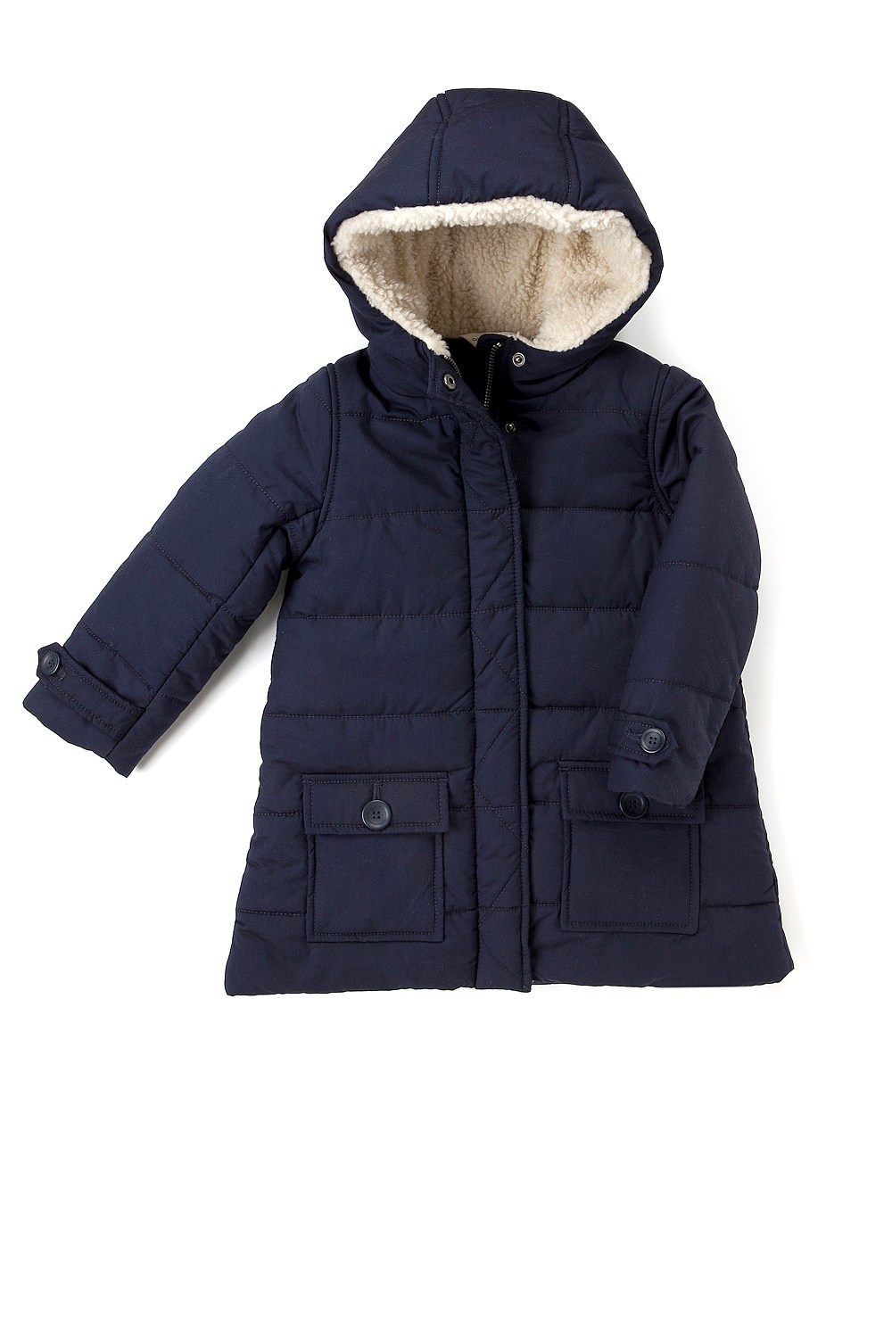 Longline Puffer Jacket