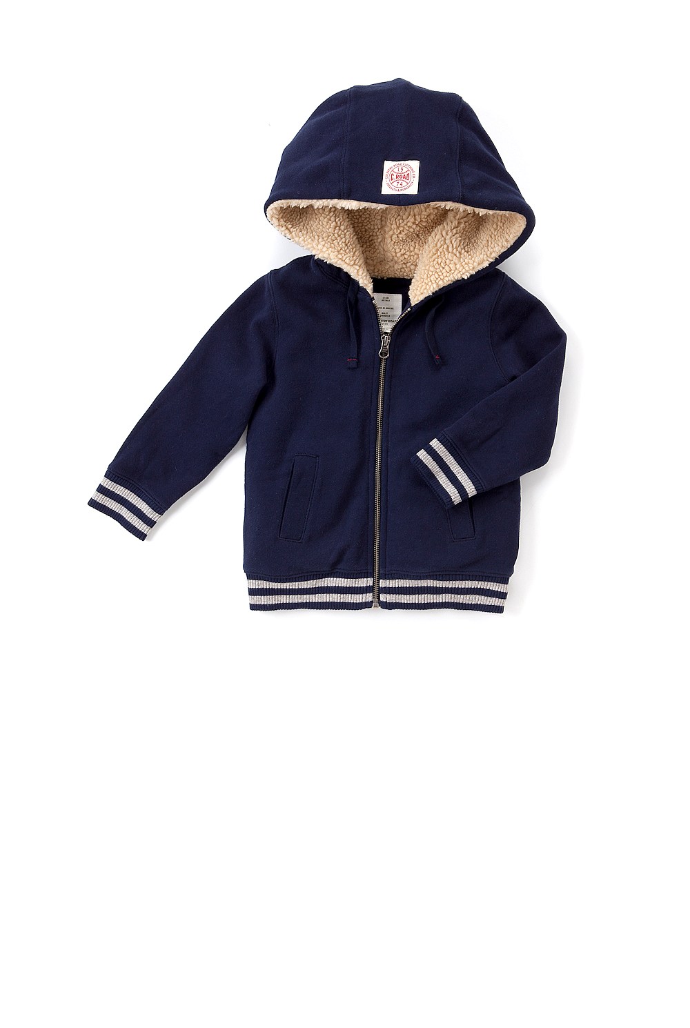 Faux Fur Lined Hoodie