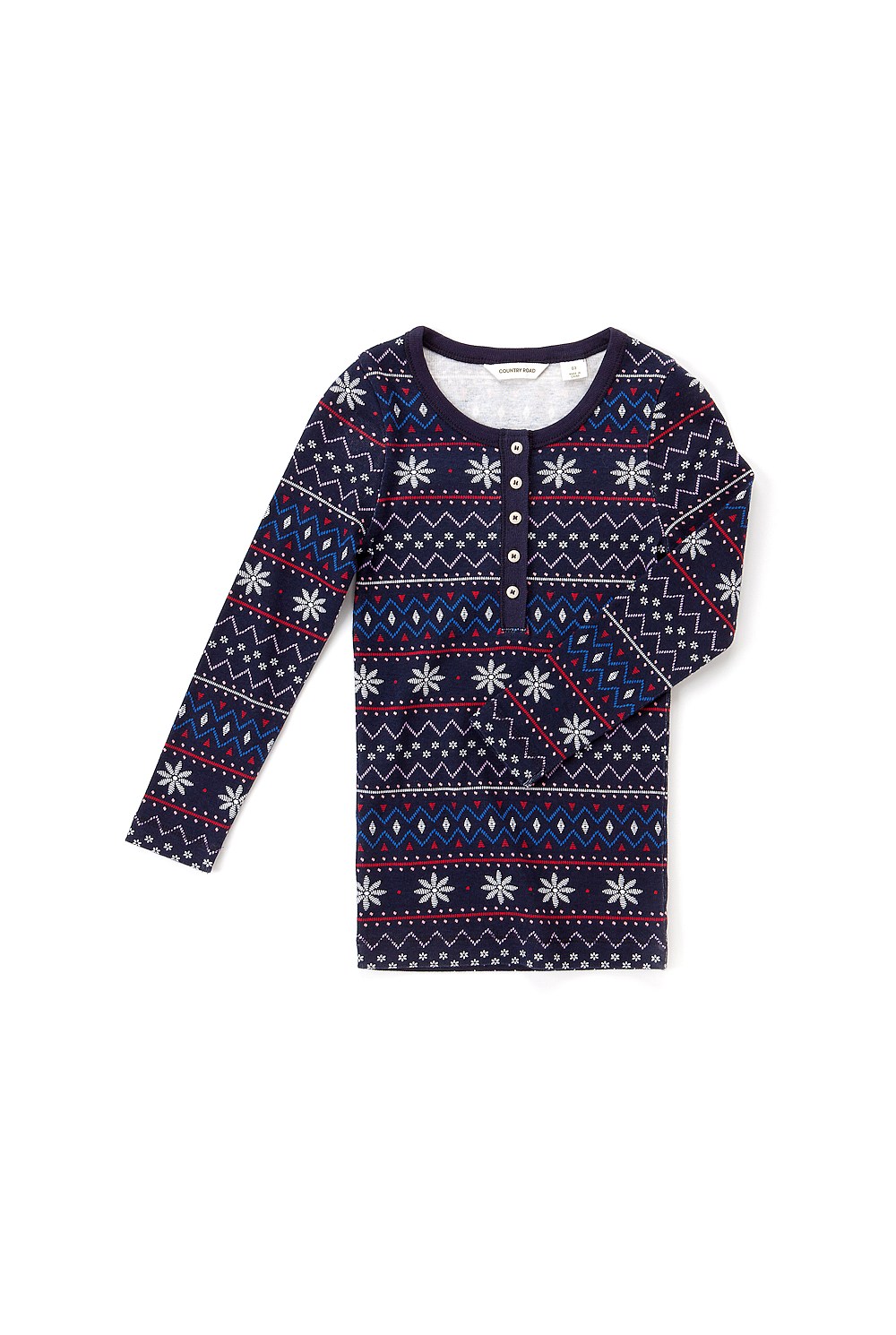 Aztec Skinny Henley