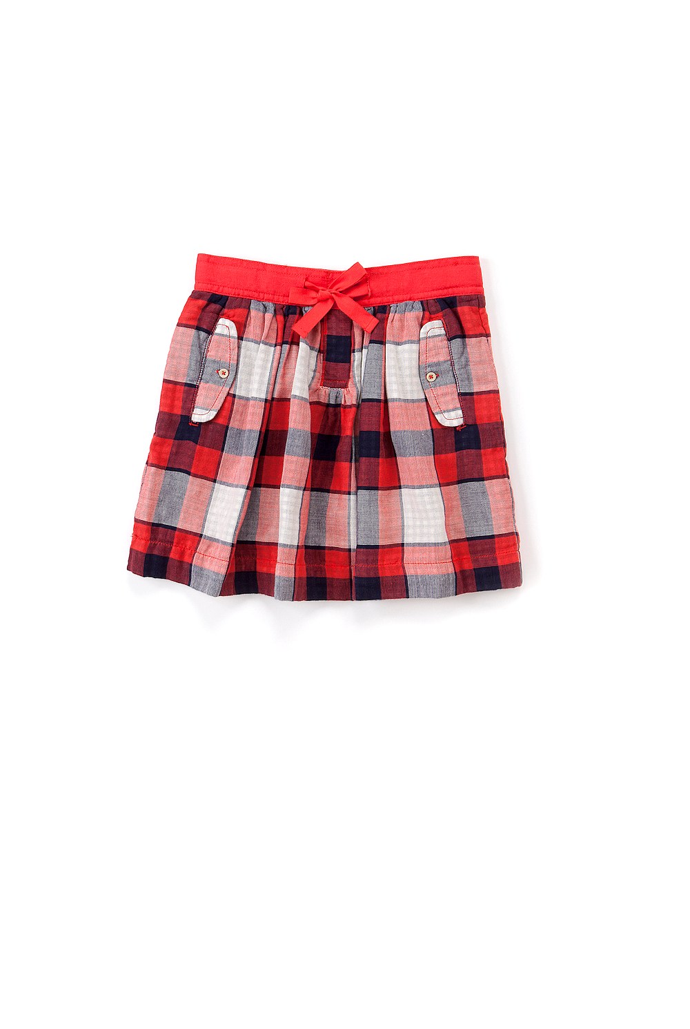Blanket Check Skirt