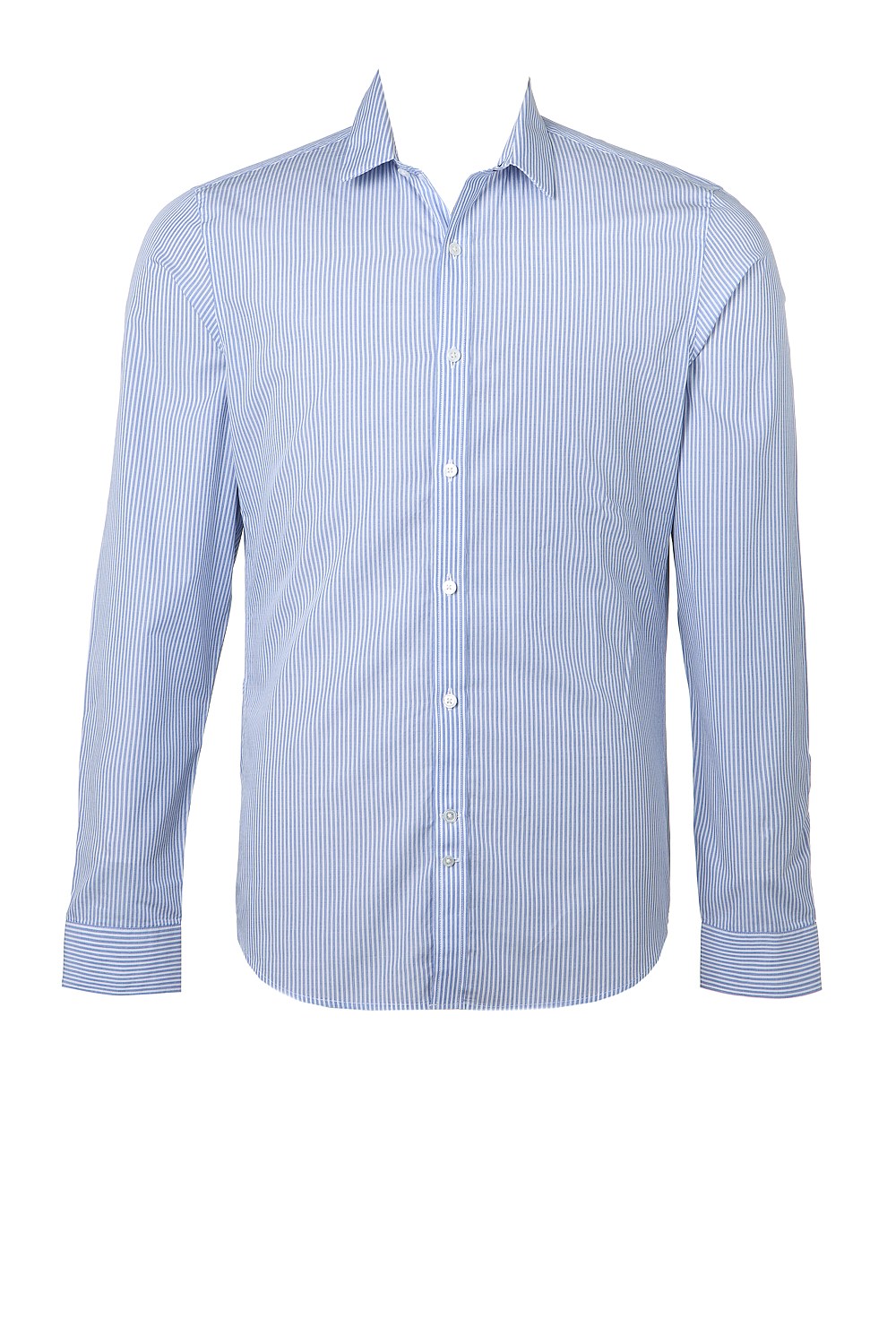 Slim Round Collar Shirt