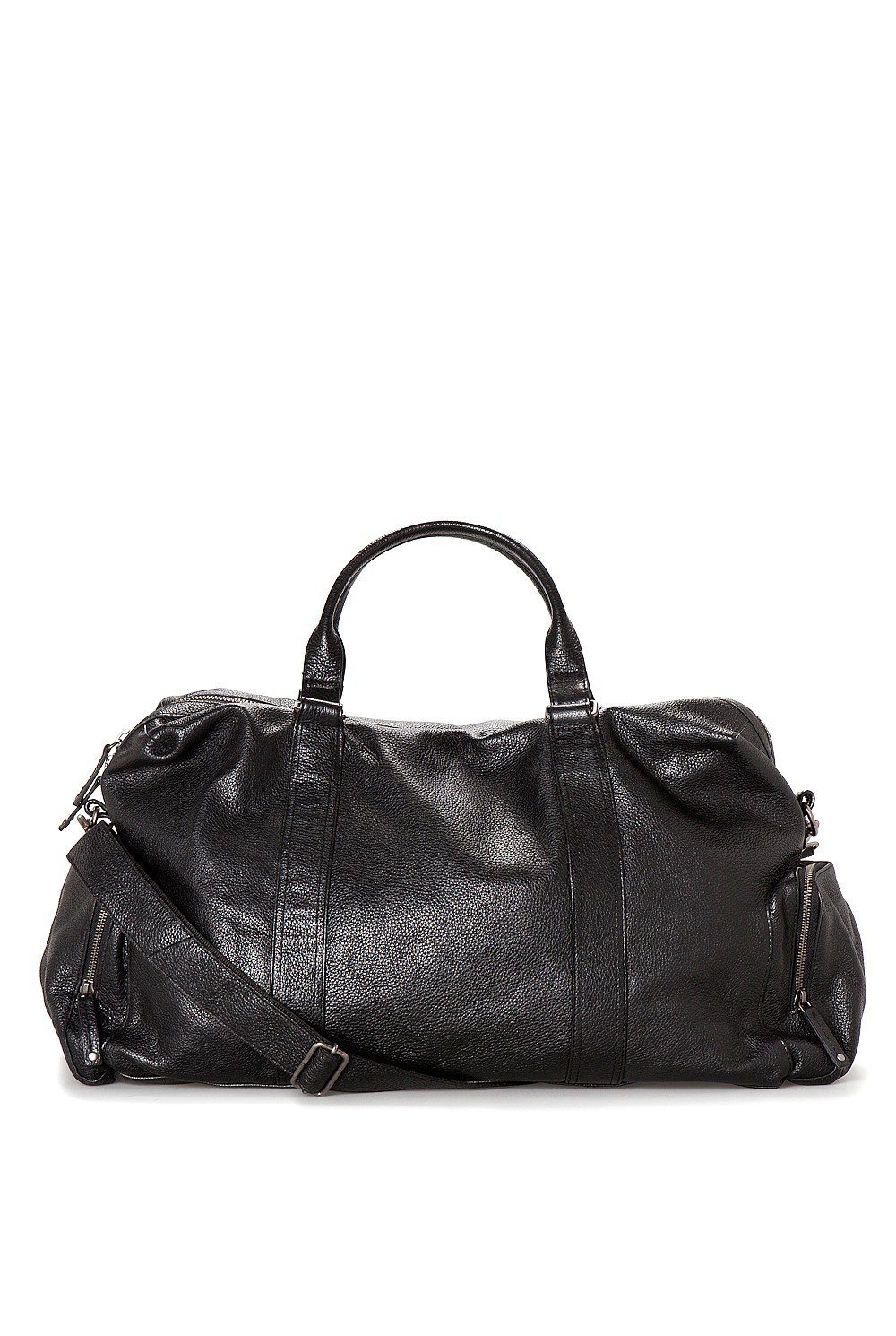 Leather Weekender