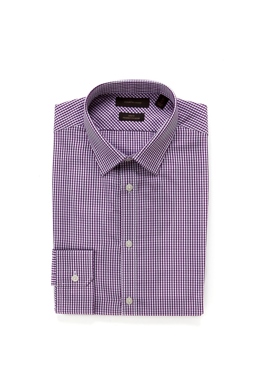 Slim Gingham Shirt