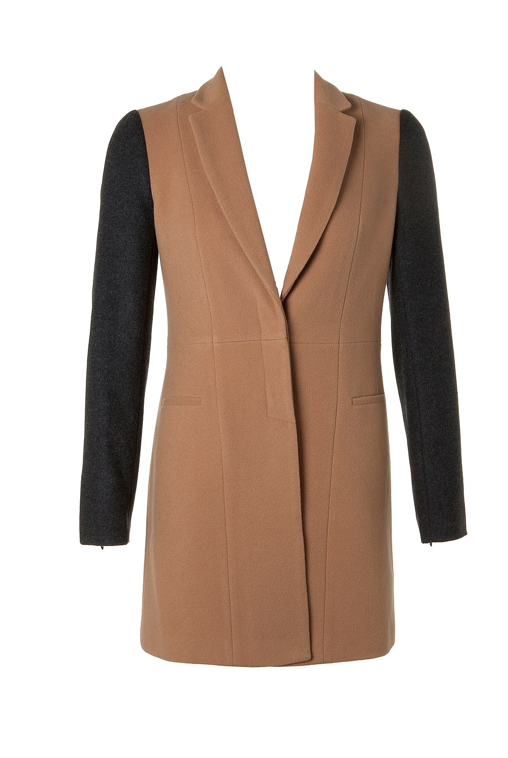 Spliced Crombie Jacket