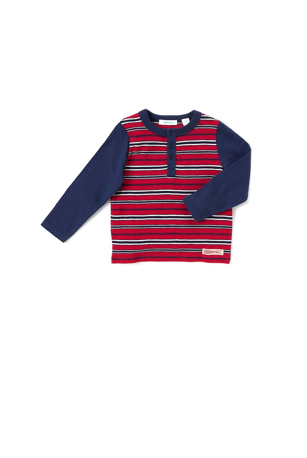 Rustic Stripe Henley