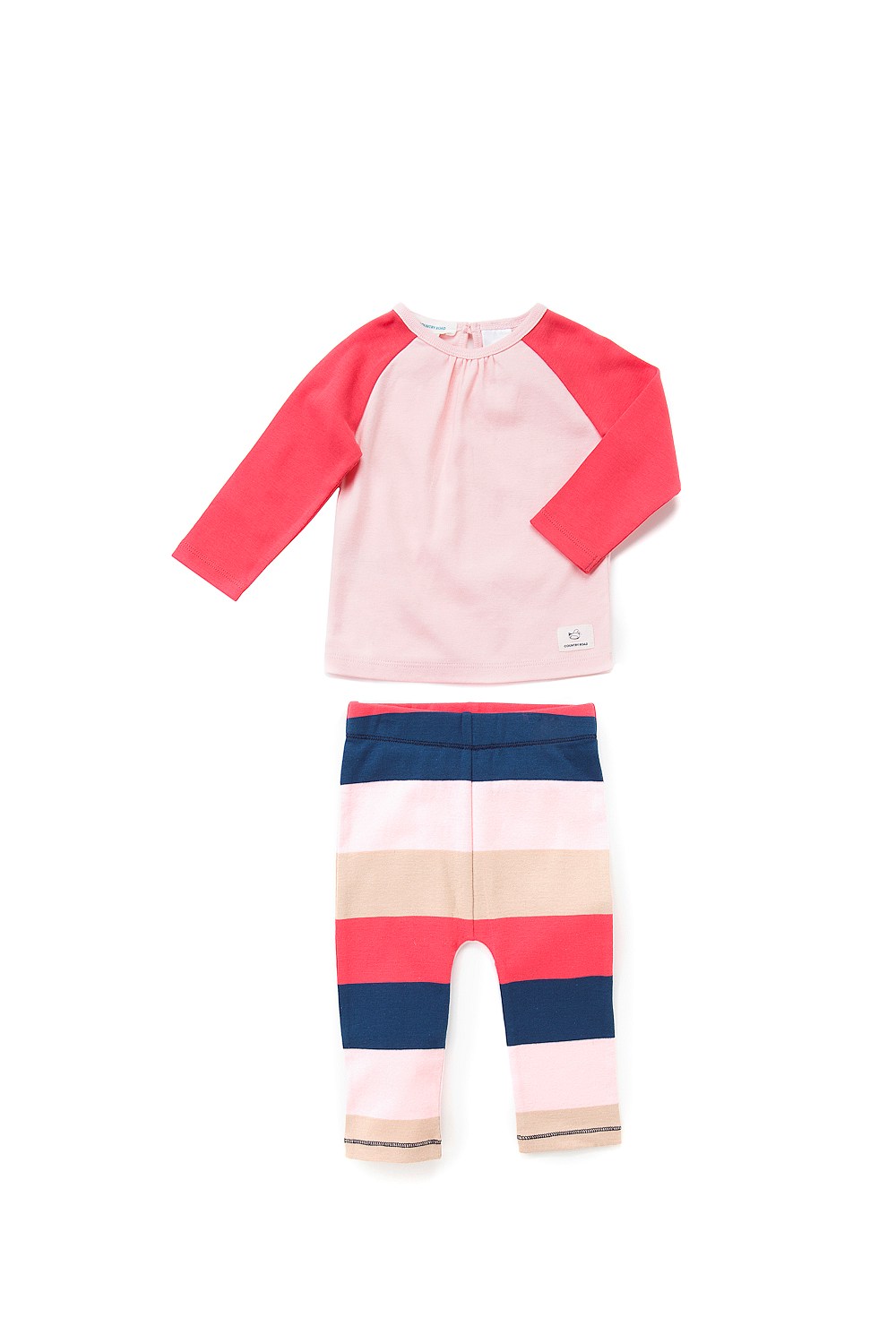 Block Stripe Pj Set
