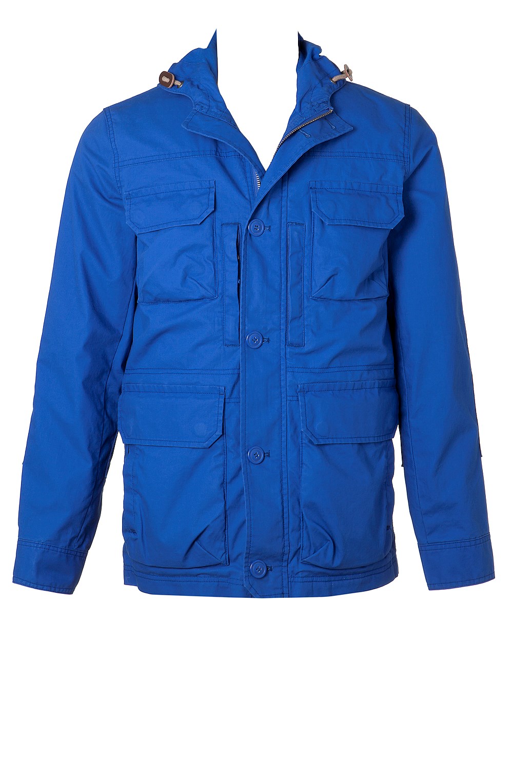 Hooded Four Pocket Jacket