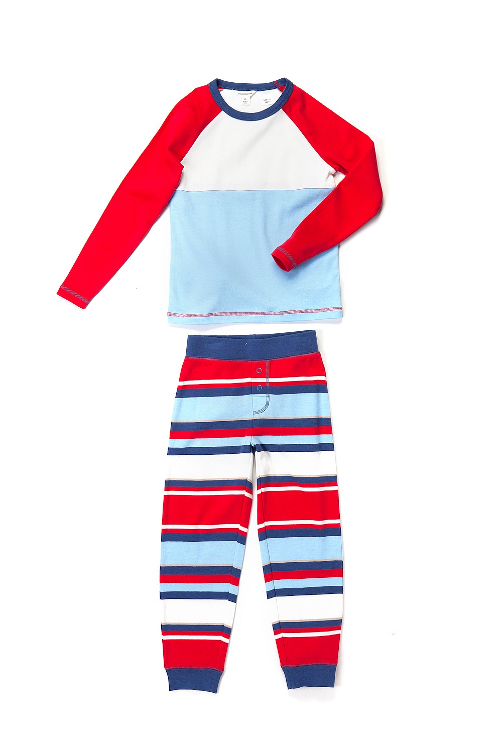Colour Block PJ Set