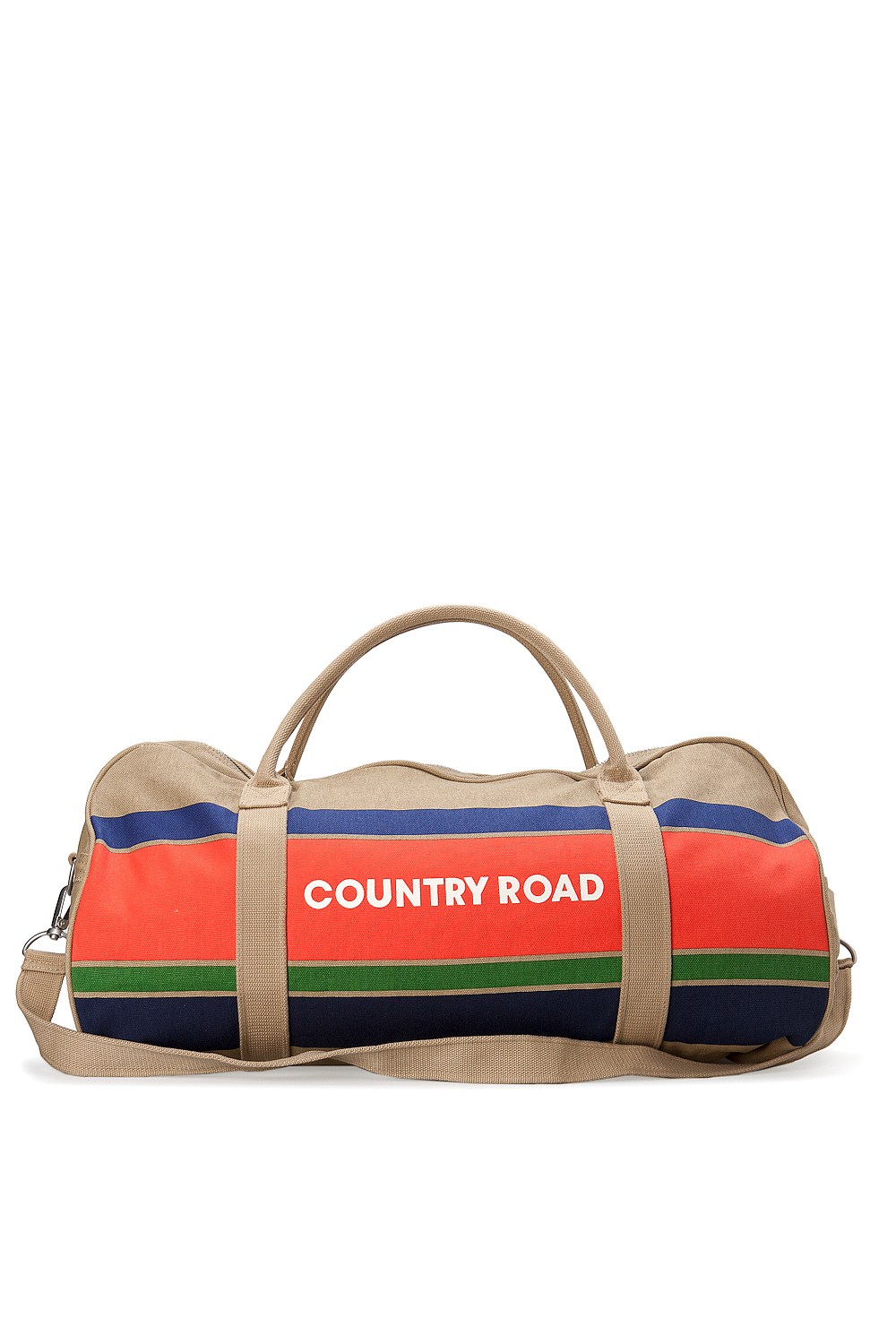 Contrast Stripe Tote