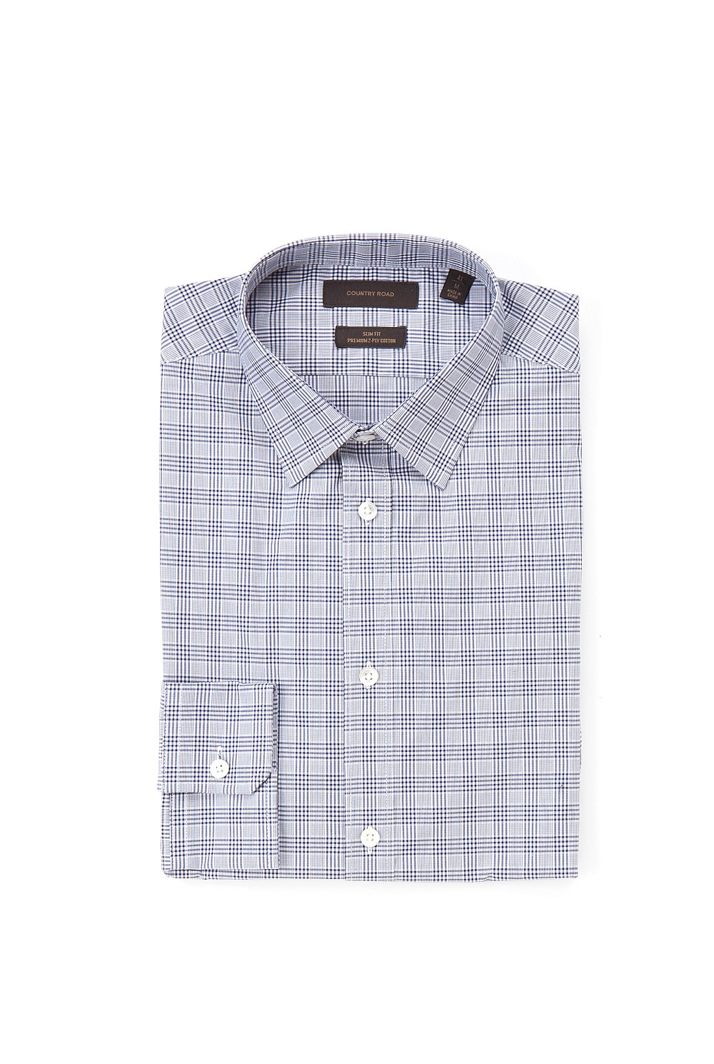 Slim Prince Of Wales Check Shirt