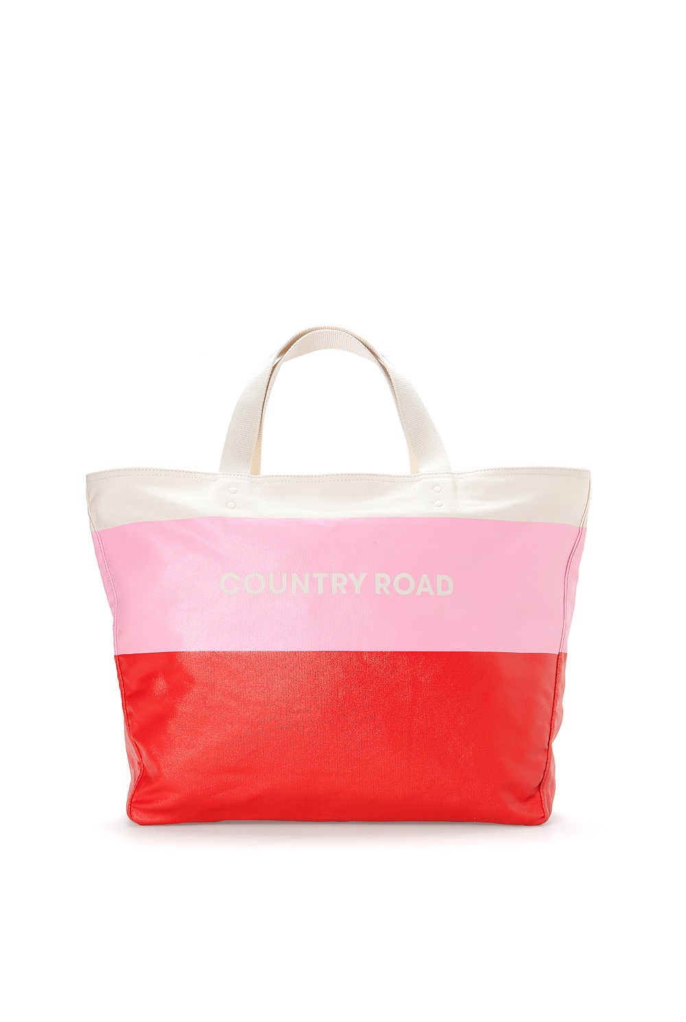 Colour Block Stripe Tote