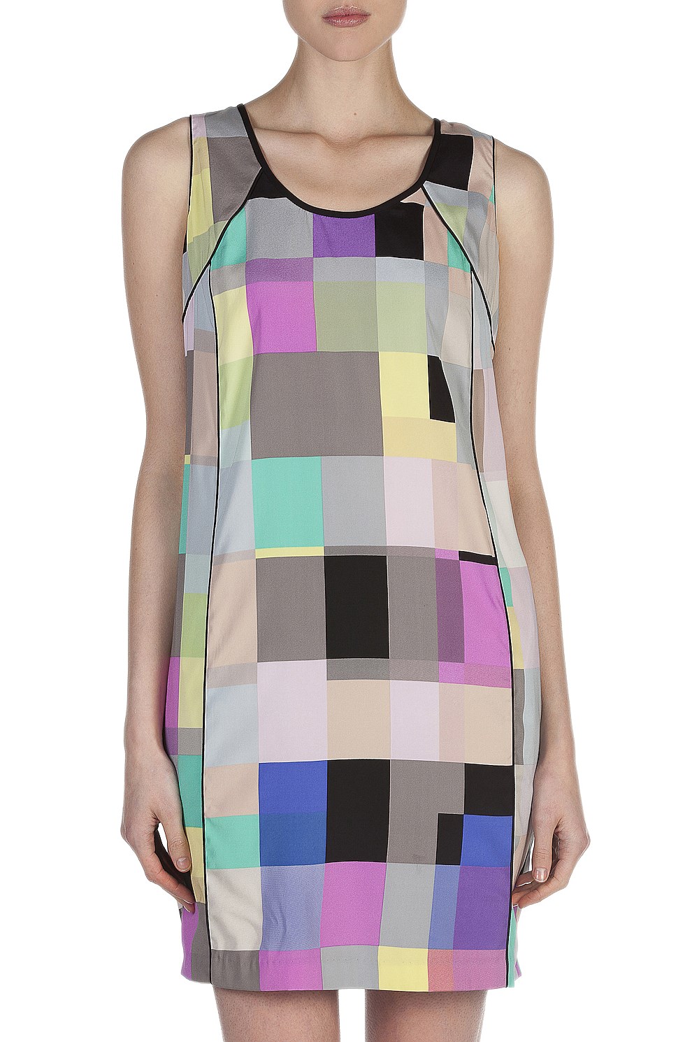 Geometric Print Dress