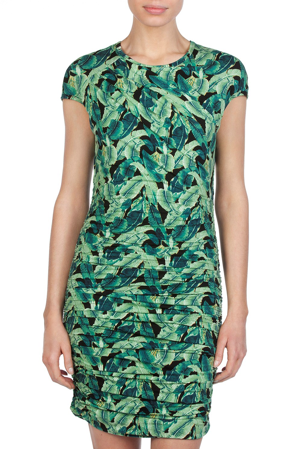 Leaf Print Dress
