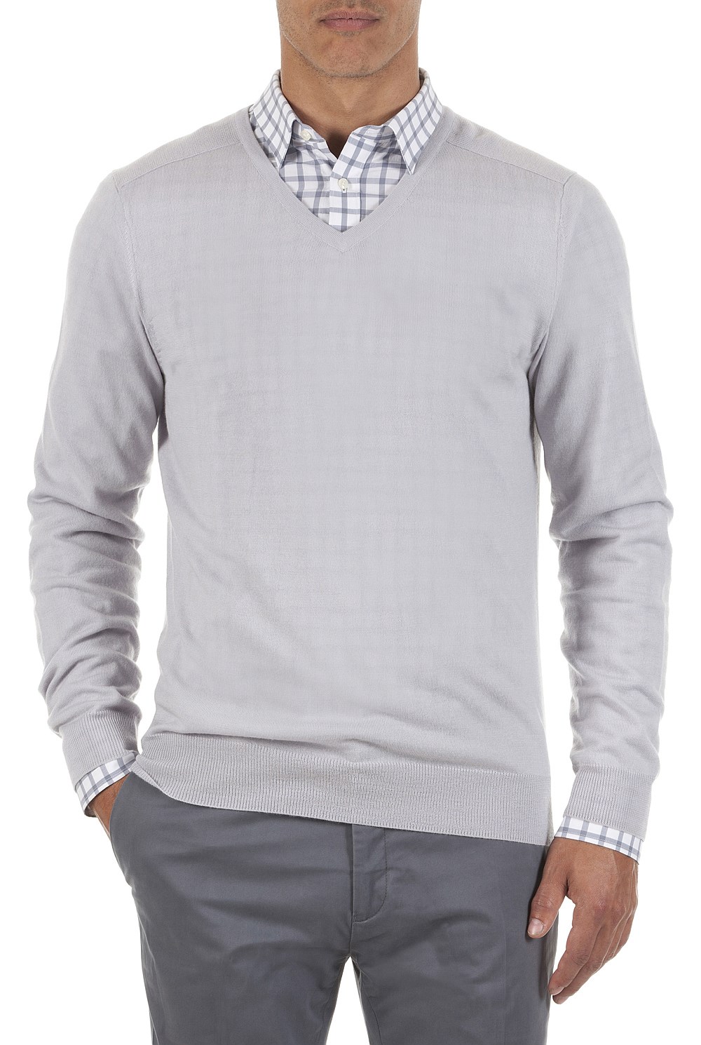 Merino V-Neck Knit