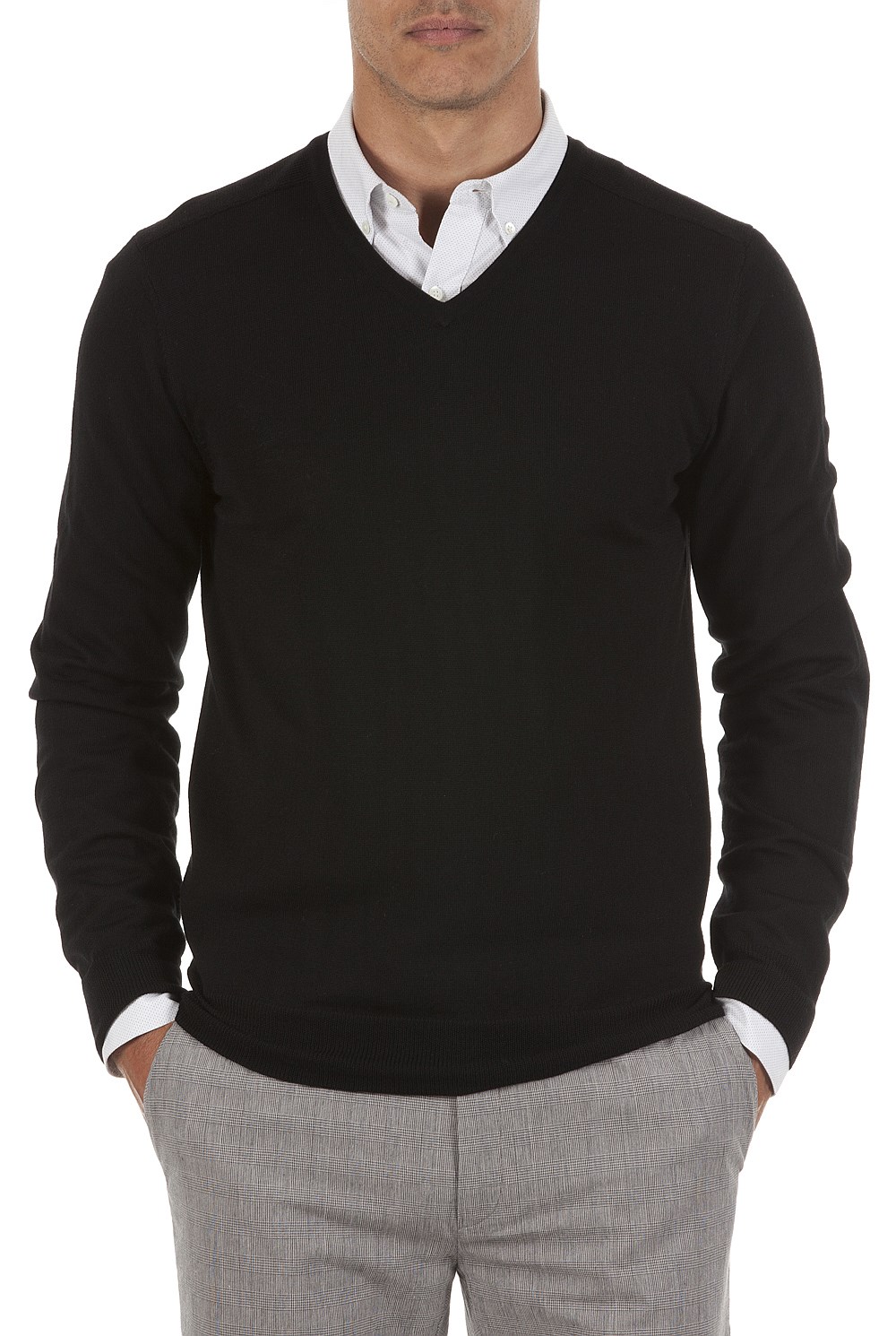 Merino V-Neck Knit