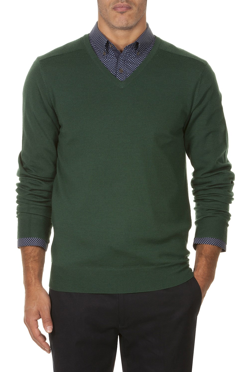 Merino V-Neck Knit