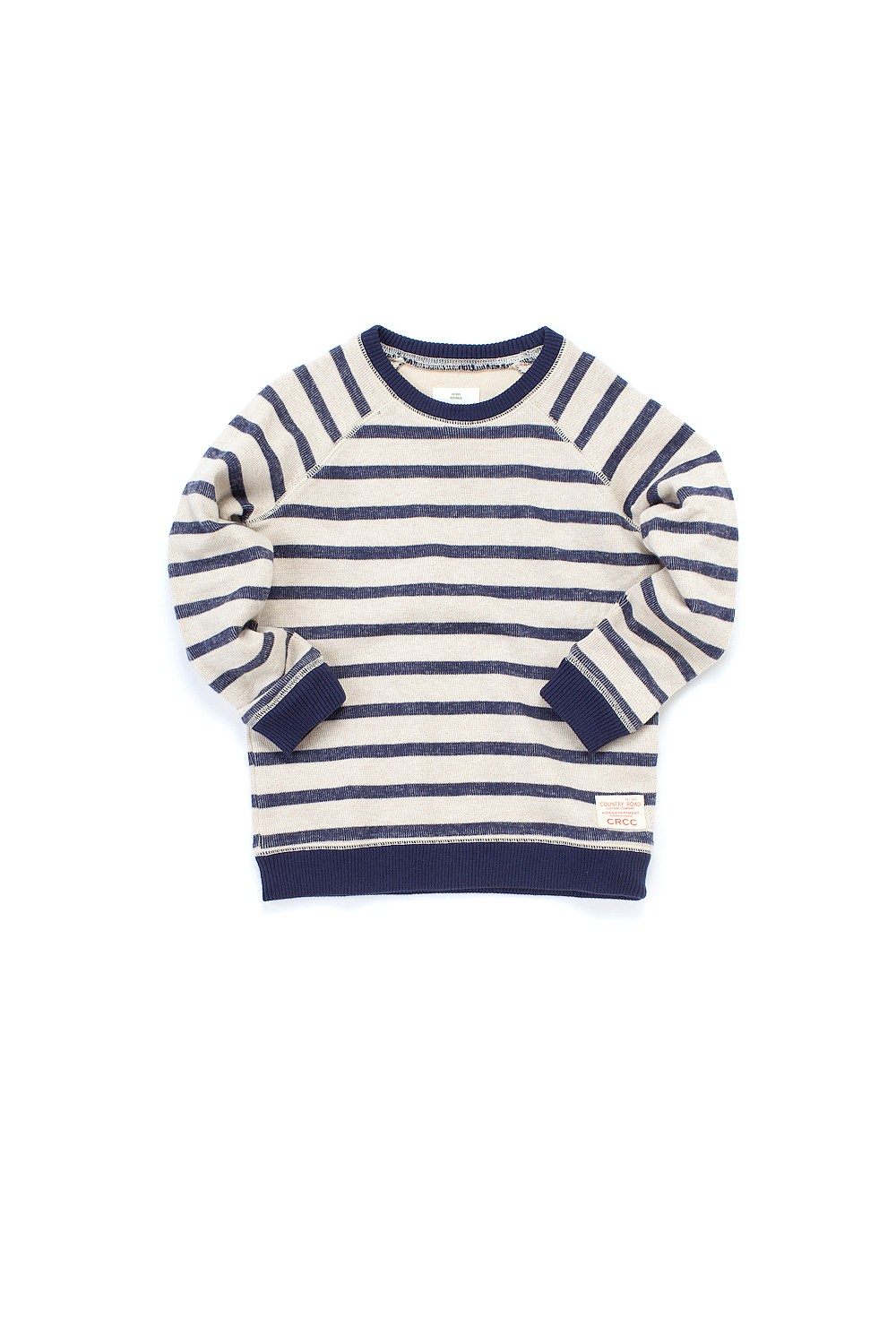 Crew Stripe Sweat