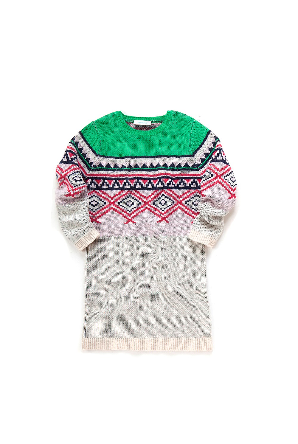 Fair Isle Knit Dress