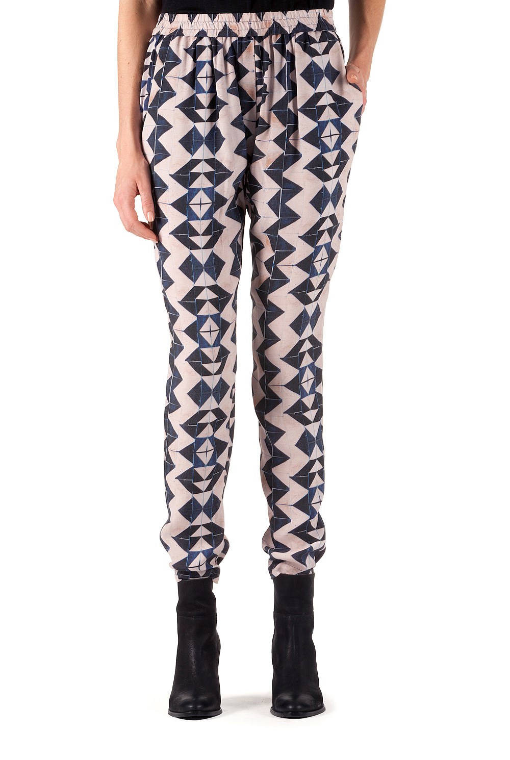 Diamond Print Pant