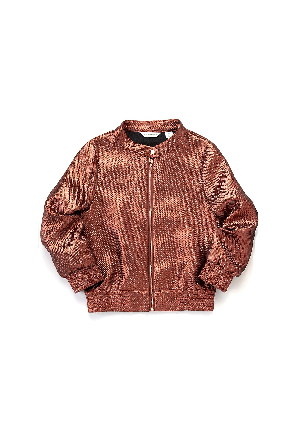 Rose Gold Bomber Jacket