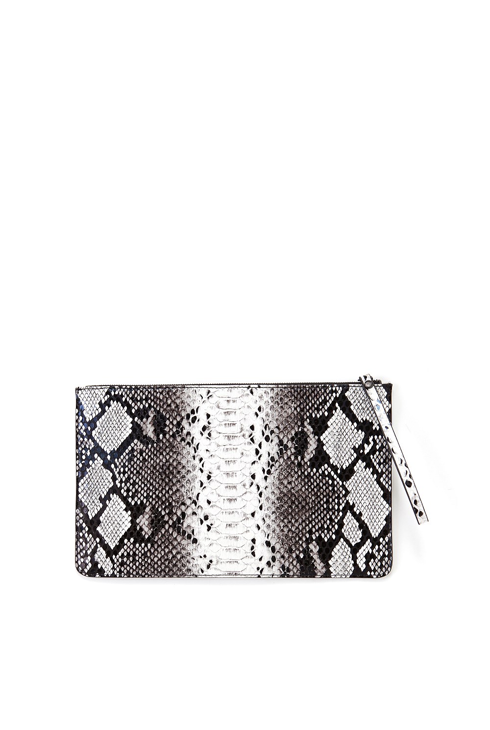 Snake Print Clutch