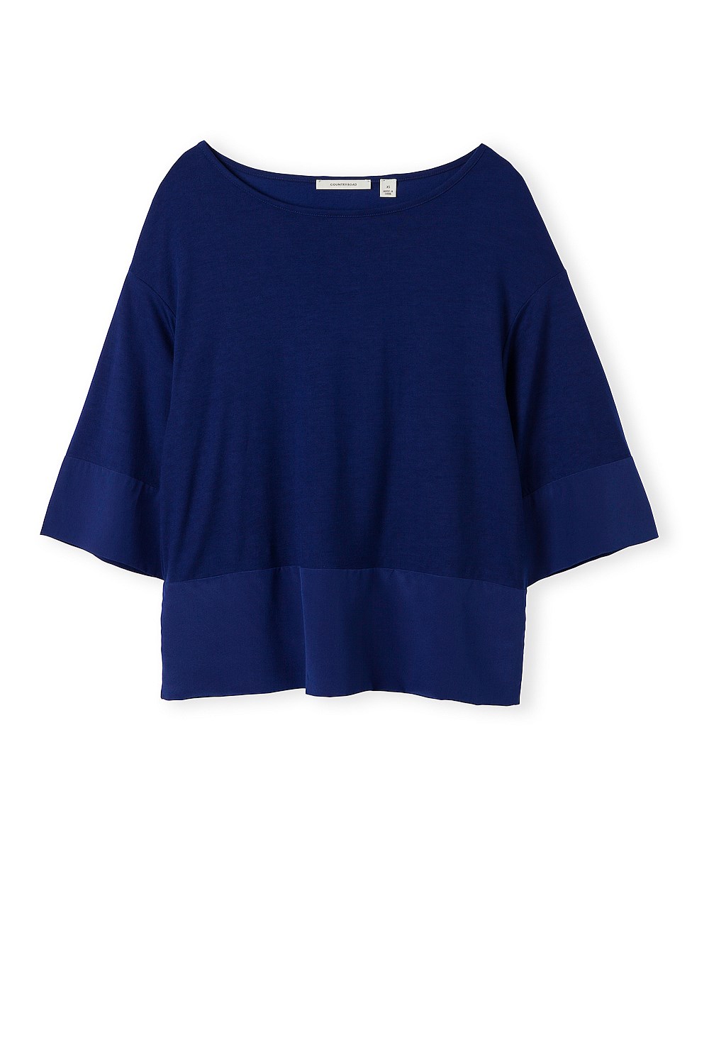 Silk Splice T-Shirt