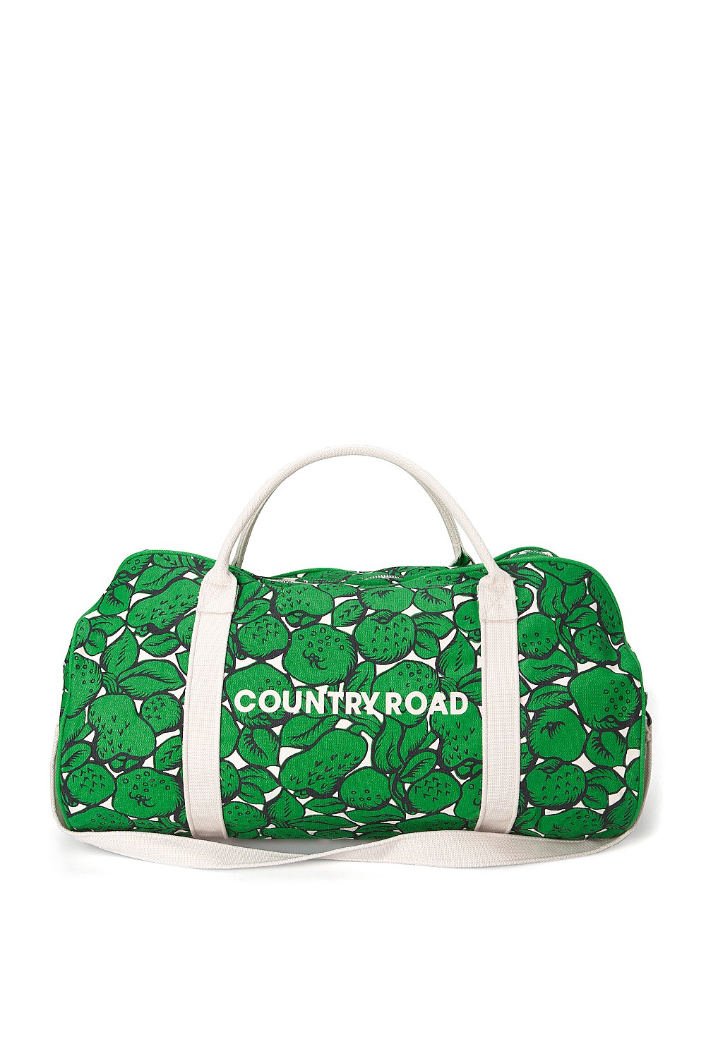 Fruit Print Logo Tote