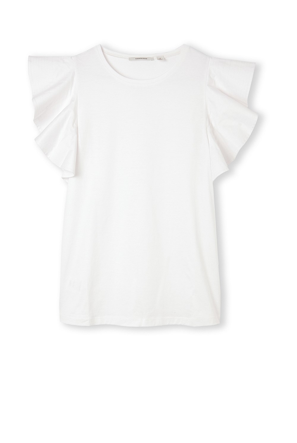Ruffle Sleeve T-Shirt