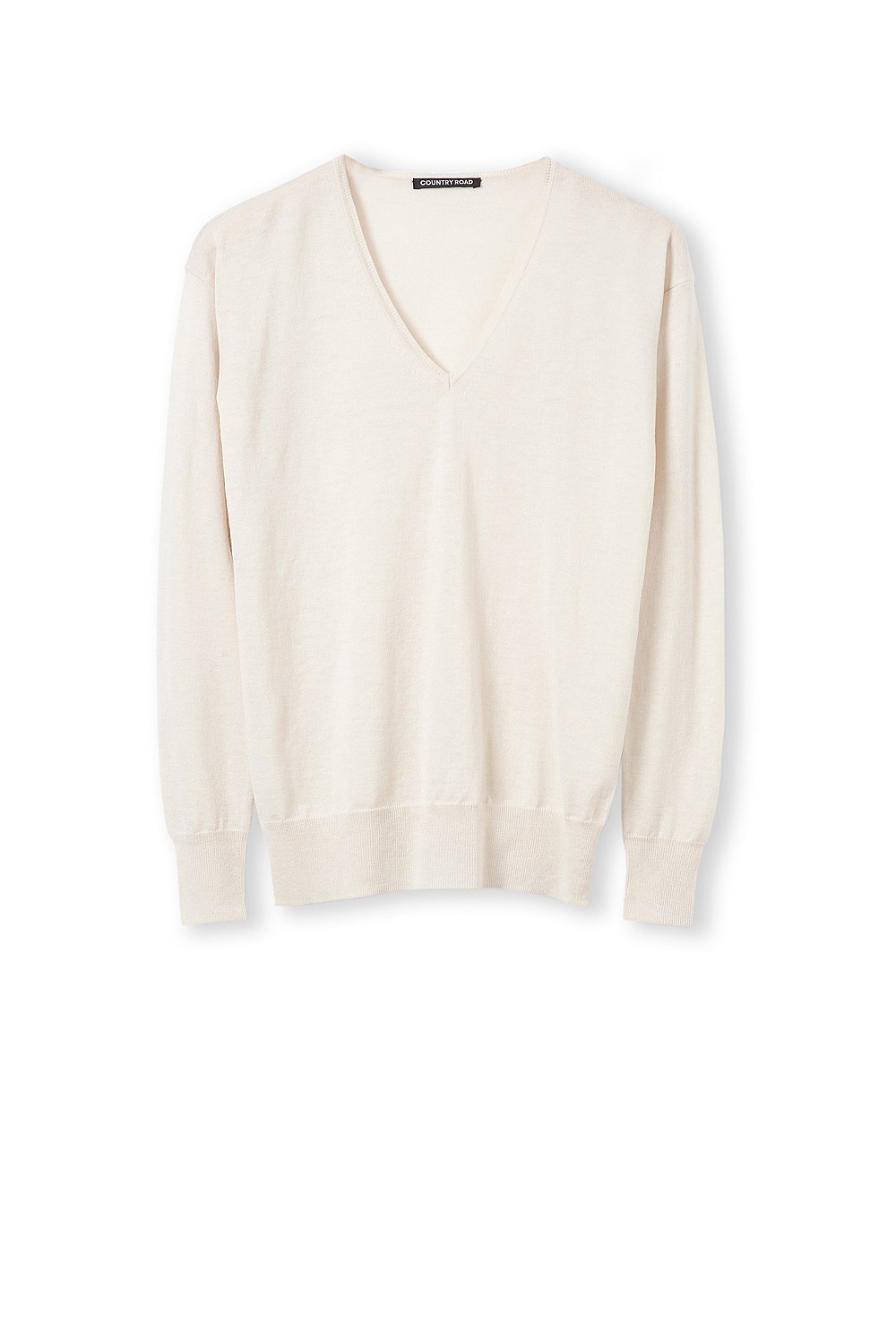 Merino Silk V-Neck