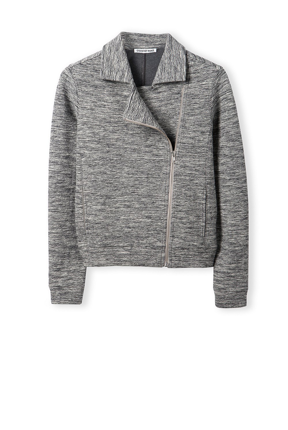 Zip Through Biker Jacket