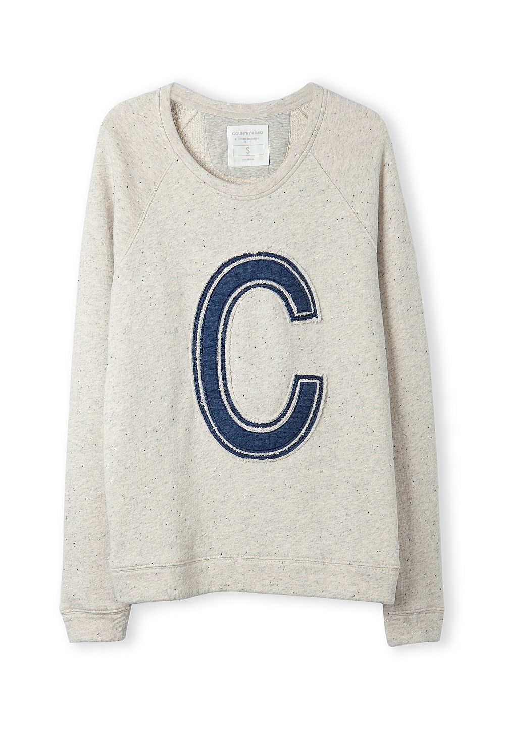 Patched Logo Sweat Knit