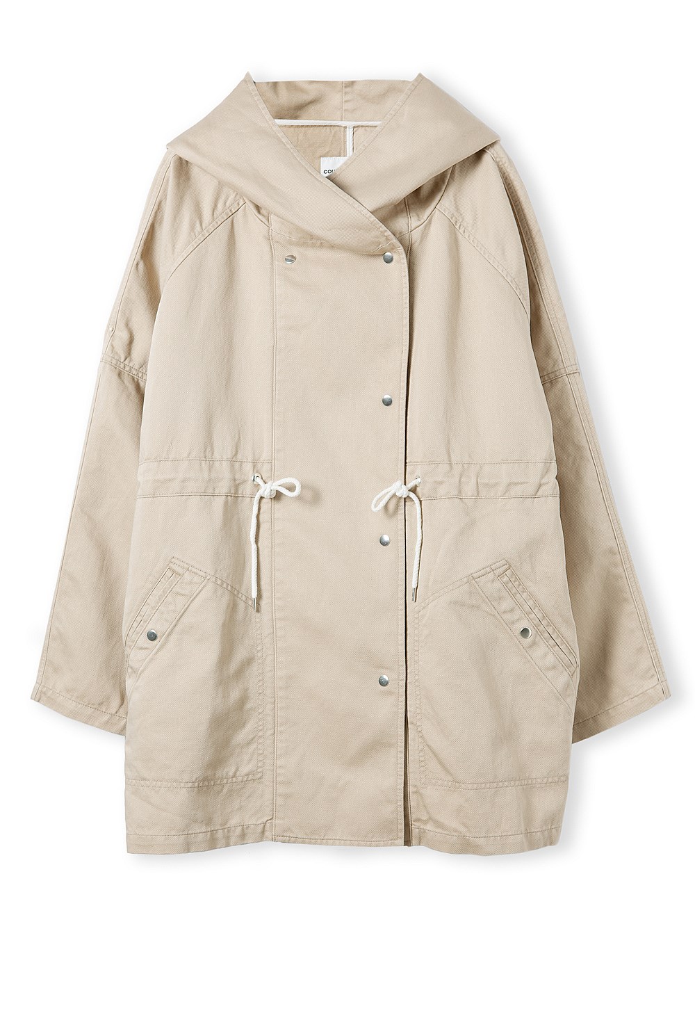 Textured Hooded Parka