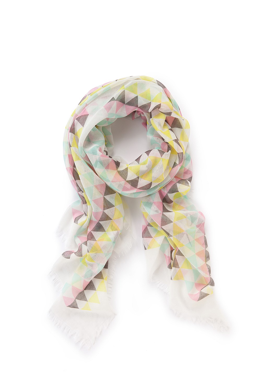 Triangle Print Scarf