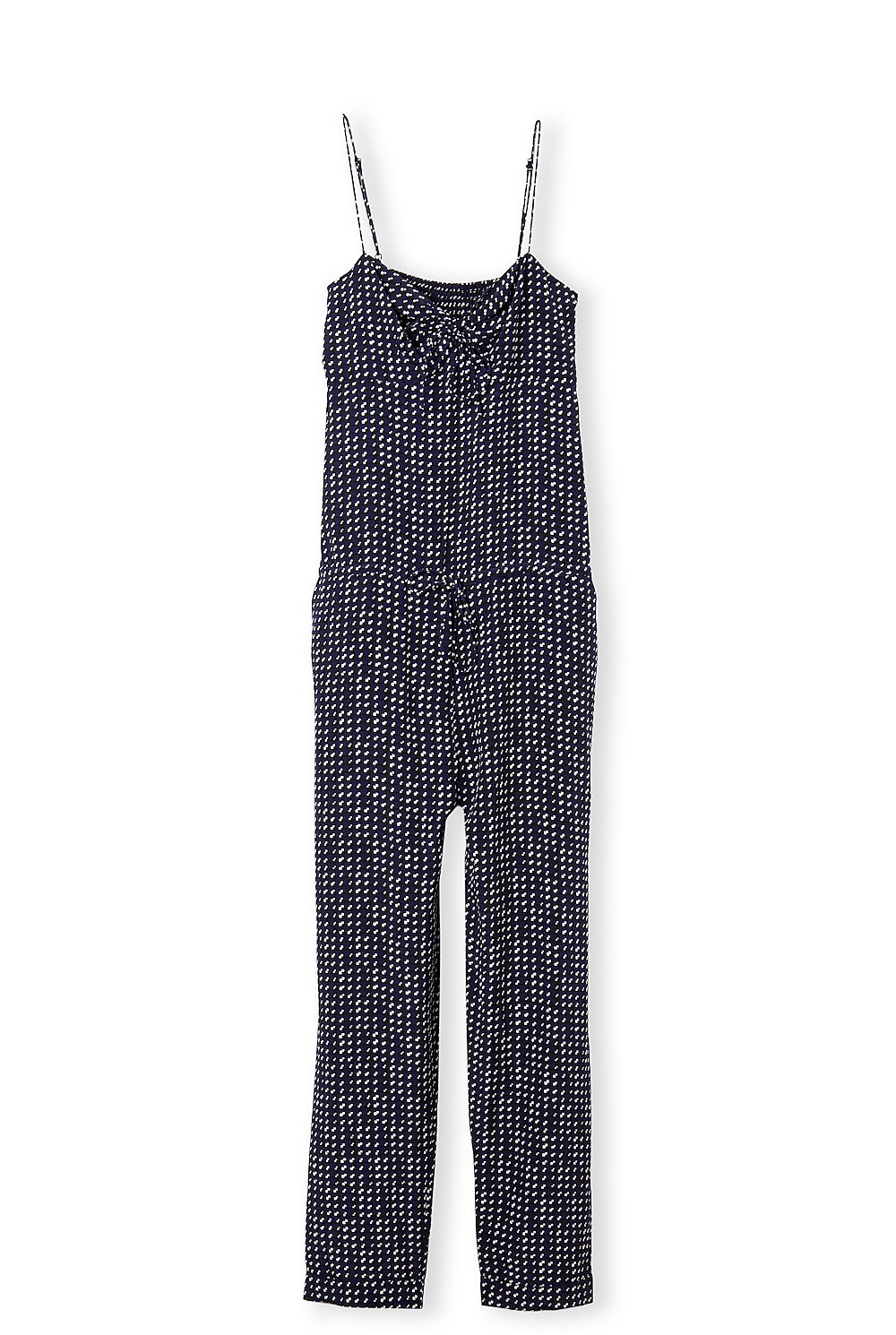 Silk Print Jumpsuit