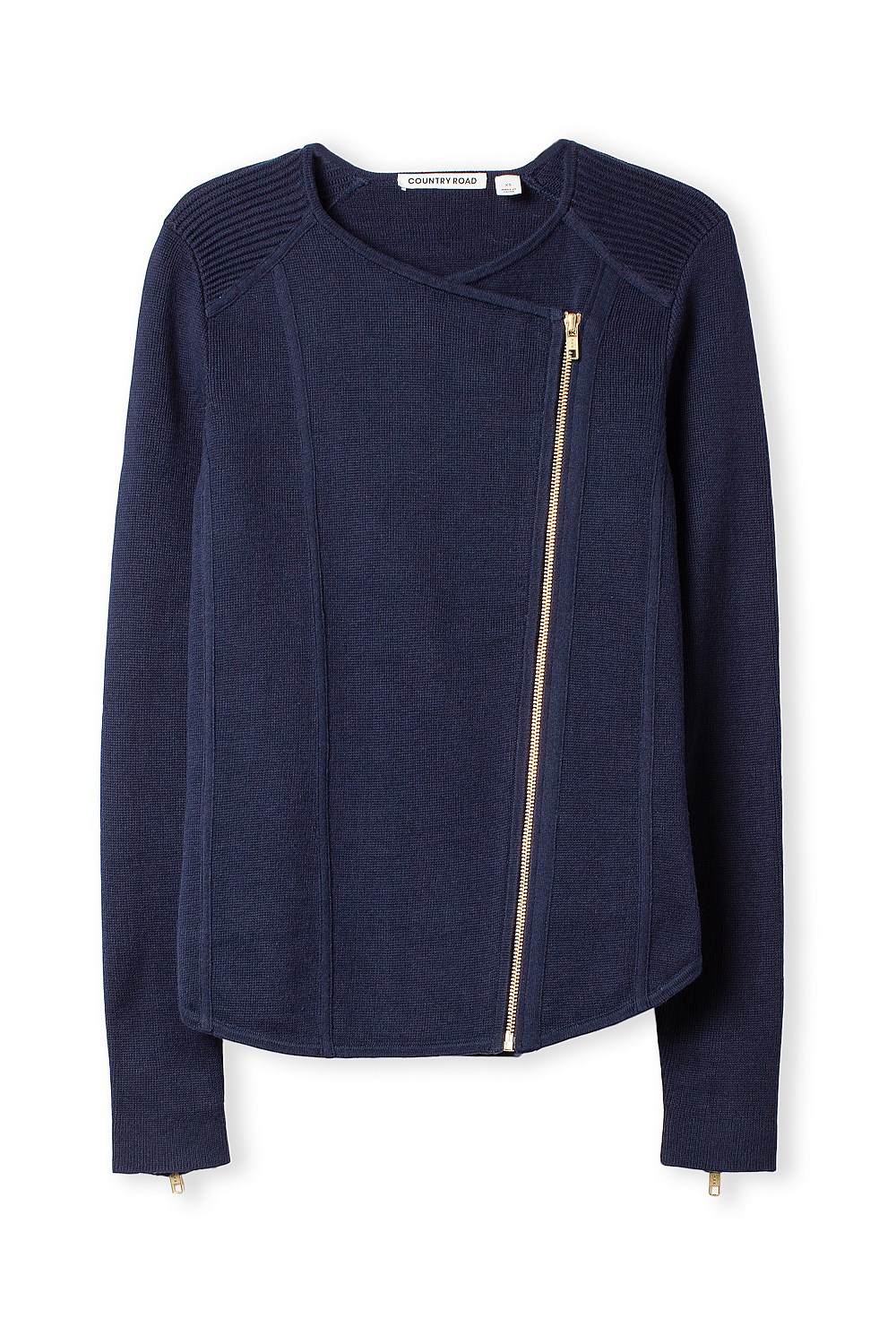 Knitted Biker Jacket