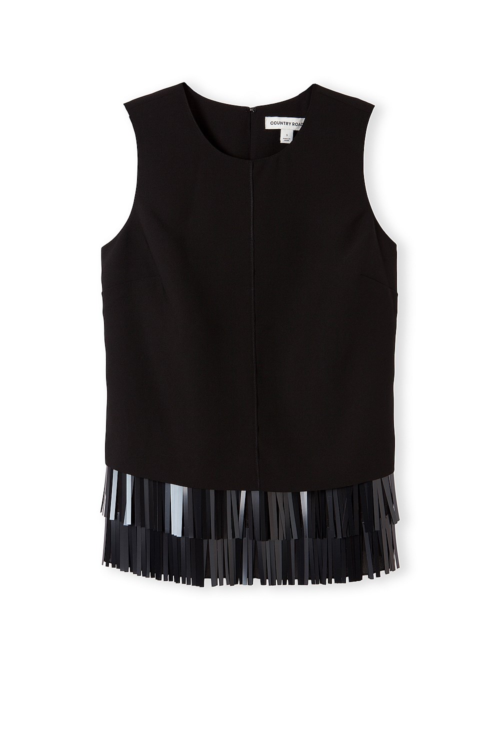 Fringe Shell Top